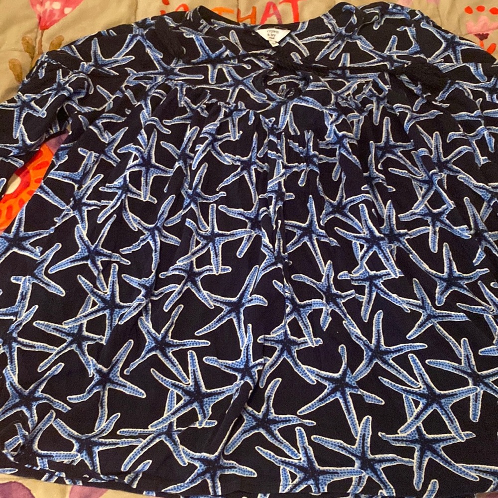 Crown and Ivy Starfish top 2XL